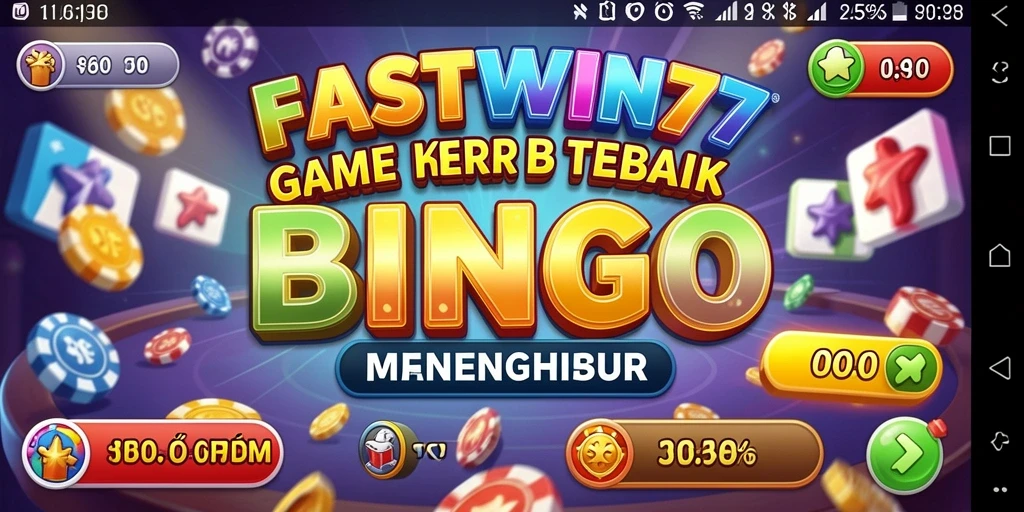 Tampilan menarik dari gameplay Bingo di FASTWIN77.