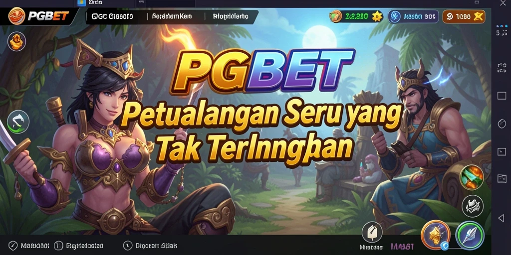 Tampilan dinamis dari gameplay PGBET yang menarik.